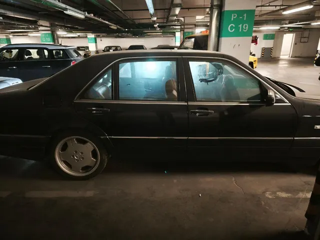 АМТС МЕРСЕДЕС-БЕНЦ S500L, 1997г.в., г/н В444ХС177, цвет синий, VIN WDB1400511А369881