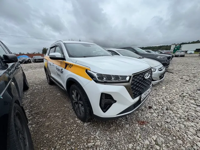 АМТС CHERY TIGGO7 PRO MAX, 2023гв, г/н С295ТМ790, цвет белый-желтый-серый, VIN LVVDB21B2PD753870