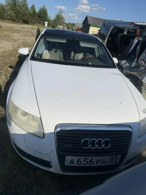 Автомобиль марки «AUDIA6», г.р.з. А656РН89, белого цвета. ТС имеет ограничения ФССП на регистрационные действия (ключи и документы отсутствуют, техническое состояние не проверялось, пробег не известен). Имущество продается в том виде, в каком оно есть, в случае продажи возврату/обмену не подлежит. За скрытые дефекты имущества Продавец ответственности не несет.