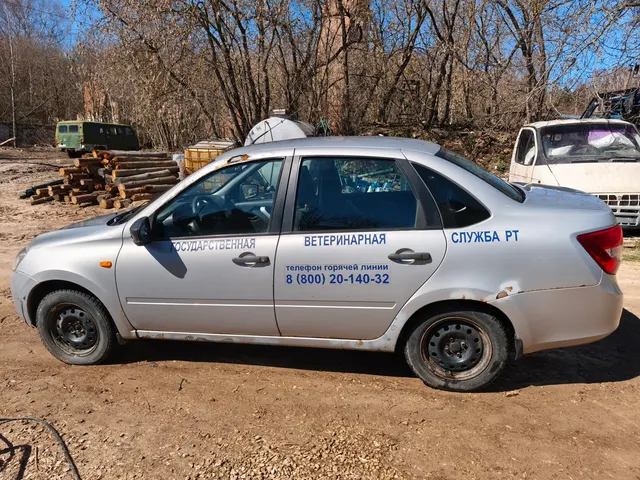 Автомобиль LADA GRANTA, г/н Х 407 ХВ 116, 2016 года выпуска
