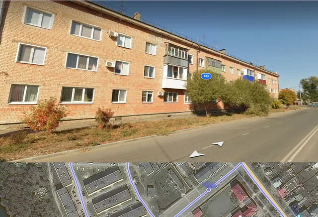 Квартира (жилое помещение), площадь 31,8 кв.м., этаж №3,  кадастровый № 63:08:0102002:234, адрес: Самарская обл., г.о. Сызрань, г. Сызрань, ул. Интернациональная, д. 143, кв. 34.