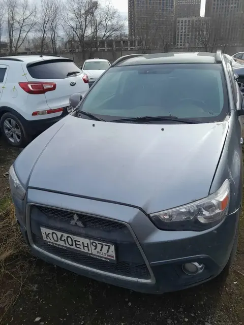 АМТС МИЦУБИСИ ASX 2.0, 2011 г.в., г/н K040EH977, цвет серый, VIN JMBXTGA2WCZ001019