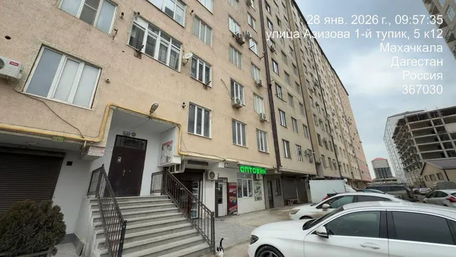 Квартира, площадь 110,2 кв. м., кадастровый №:05:40:000057:7157, этаж 11, местоположение: Республика Дагестан, г. Махачкала, ул. Э. Ибрагимовой, д. 5, корп. 12, кв. 51 (должник Хайбулаева С. М.)