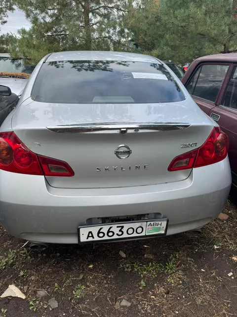 Лот №29 – Годные остатки: Легковой автомобиль Nissan Skiline,  г/н А663ООАВН (64-011706)