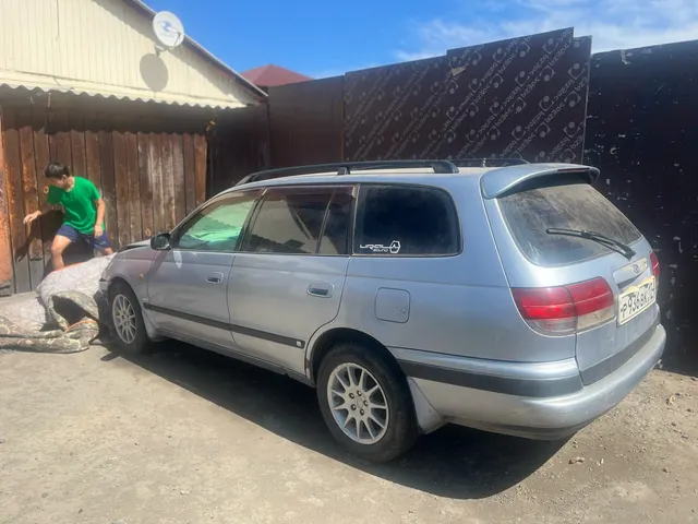 Транспортное средство марки «Toyota Caldina» 1996 г.в., с государственным регистрационным номером Р936ВК17. (после ДТП передняя часть повреждена)