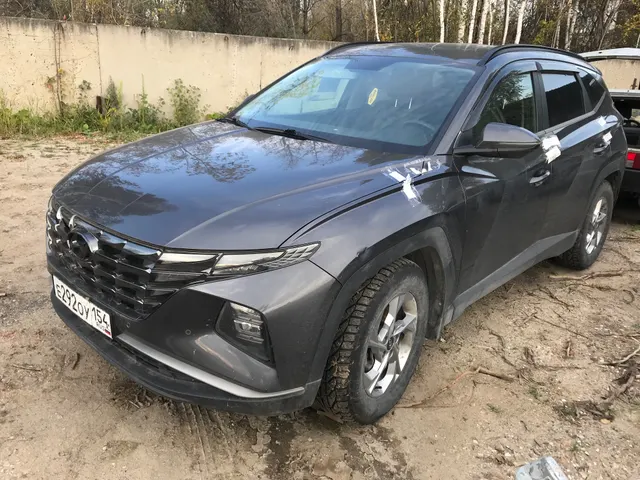 Автомобиль Hyundai Tucson, Е292ОУ154 регион, VIN XWEJC81EDN0000692, 2021 года выпуска, цвет серый (ключи в наличии, СТС в наличии, ПТС отсутствует)