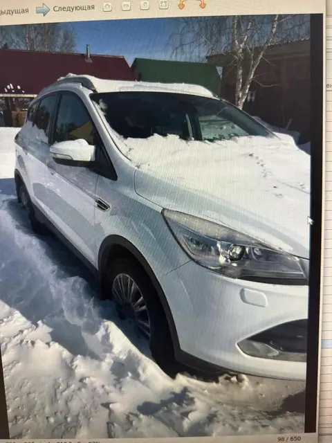 Автомобиль Ford Kuga, 2014 г.в., г/н С074АВ102, идентификационный номер (VINZ6FAXXESMAER26184),
