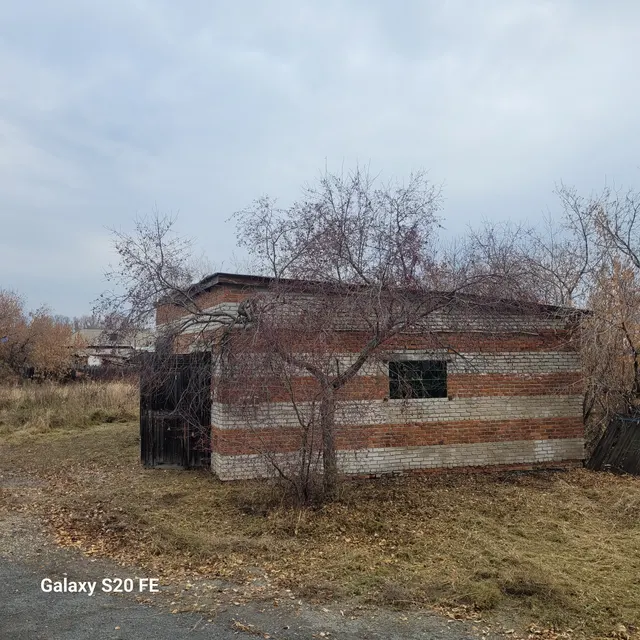 Здание гаража, площадь: 80,1 кв. м, по адресу: Курганская область, Мишкинский муниципальный округ, р.п. Мишкино, пер. Пушкина, д. 8