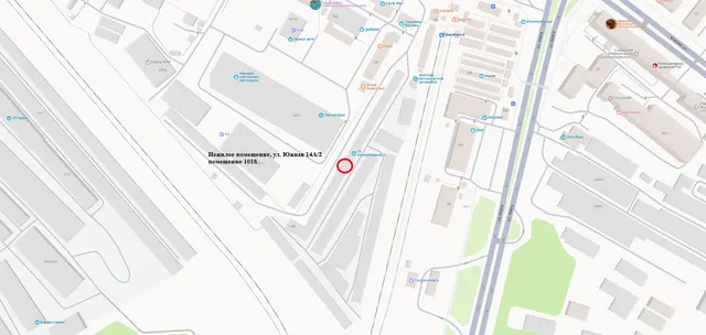 Помещение, нежилое, общей площадью 42,8 кв.м по адресу: Российская Федерация, Иркутская область, город Братск, жилой район Центральный, улица Южная, дом 14А/2, помещение 1018, кадастровый номер 38:34:015502:186