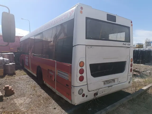 Автобус ЛиАЗ 429260, государственный регистрационный знак  В 755 МУ 186
