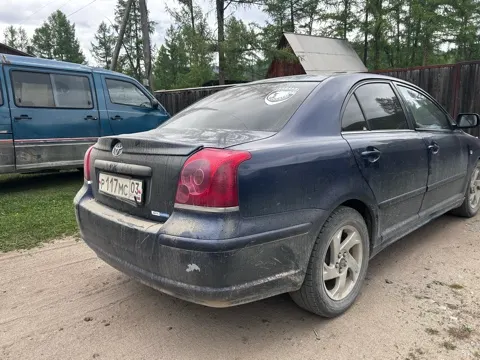 Транспортное средство Toyota Avensis, 2003 года выпуска, цвет - синий, номер кузова AZT2500001707, государственный номер Р117МС03.