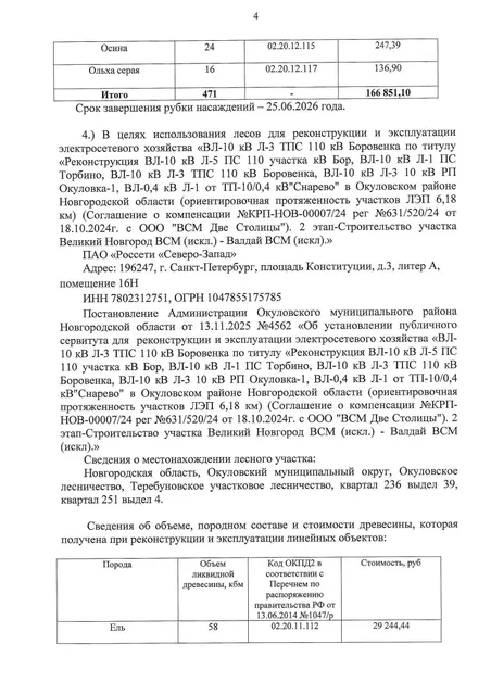 Древесина. Лот № 14.5