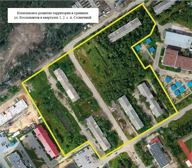 Право заключения договора о комплексном развитии территории жилой застройки по улице Космонавтов в кварталах 1, 2 сельского поселения Солнечный Сургутского муниципального района Ханты-Мансийского автономного округа – Югры