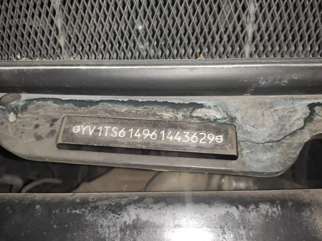 транспортное средство VOLVO S80 (VIN YV1TS614961443629)