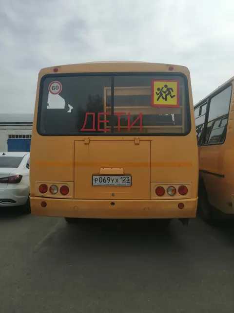 автобус для перевозки детей ПАЗ 32053-70, 2018 года выпуска, модель  № двигателя 523420 J1005646, номер кузова Х1М3205ВХJ0004300, идентификационный номер (VIN) Х1М3205ВХJ0004300, цвет кузова желтый