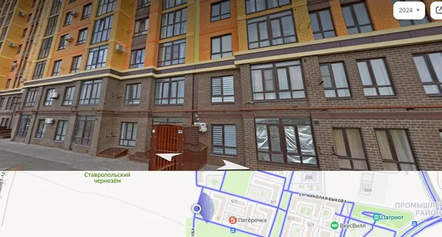 Квартира, площадь 31,2 кв.м, размер доли -1, кадастровый номер 26:12:011401:7554,  адрес: Российская Федерация, Ставропольский край, г.о. город Ставрополь, г. Ставрополь, ул. Матрёны НАЗДРАЧЕВОЙ, д. 7/1, кв. 31.