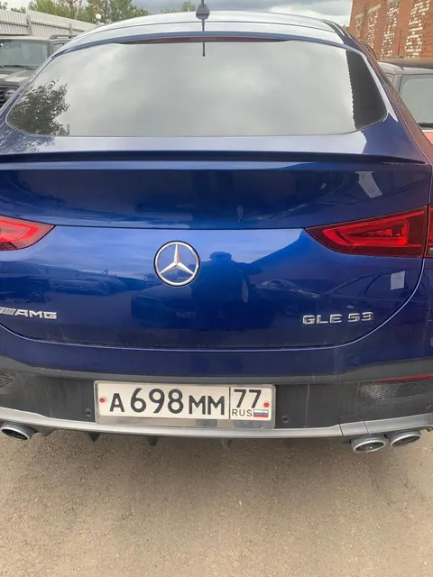 Легковой автомобиль МЕРСЕДЕС-БЕНЦ GLE-CLASS AMG GLE 53 4MATIC, 2021 года выпуска, идентификационный номер (VIN): WIN1673611A430624, № кузова (прицепа): WIN1673611A430624, шасси (рамы): отсутствует, № двигателя: отсутствует, мощность двигателя: 435,1 л.с., 320 кВт, цвет: синий, гос. номер А698ММ77
