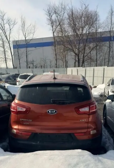 АМТС КIА SLS (SPORTAGE, SL, SLS), 2011гв, г/н В373ТК69, цвет оранжевый, VIN XWEPC813DC0000570