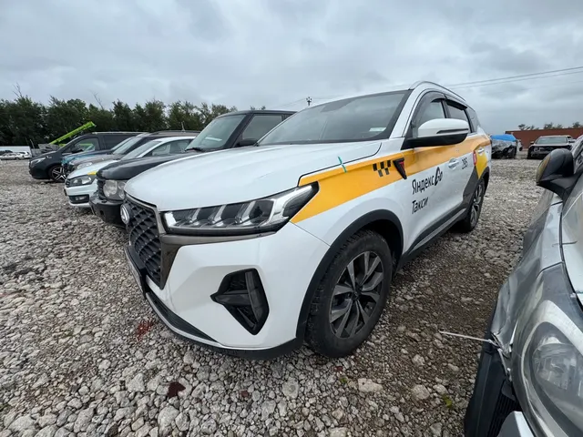 АМТС CHERY TIGGO7 PRO MAX, 2023гв, г/н С295ТМ790, цвет белый-желтый-серый, VIN LVVDB21B2PD753870