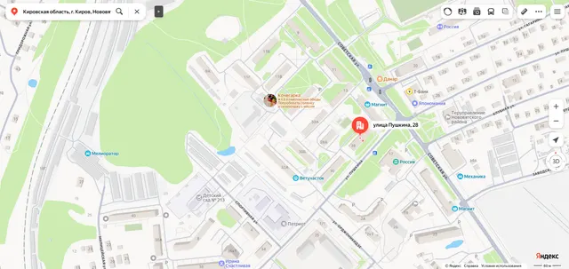 Доля в праве общей долевой собственности (7/30 доли) на жилое помещение «комната» площадью 16,8 кв.м., этаж № 3, кадастровый номер 43:40:000745:1141, расположенное по адресу: Кировская область, г. Киров, Нововятский район, ул. Пушкина, д. 28, кв.  3, ком. 43