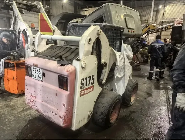 Мини погрузчик Bobcat S175, государственный регистрационный знак МА 4236 86