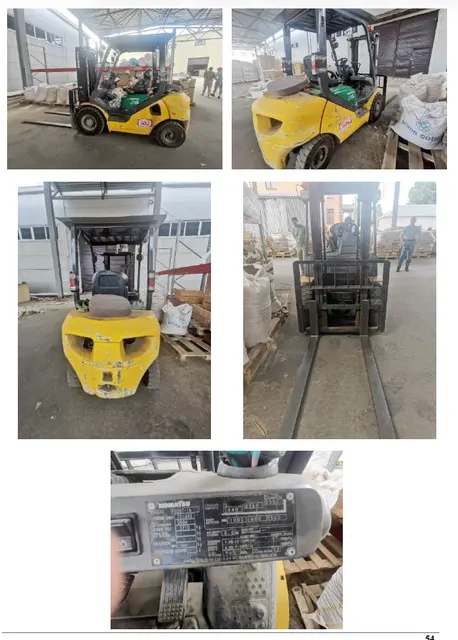 Автопогрузчик KOMATSU FD25T-16, 2006 года выпуска, государственный номер 7829УА18, заводской № 721342, № двигателя 4D94LE-17880, мощность двигателя 62 л.с., 45,6 кВт.