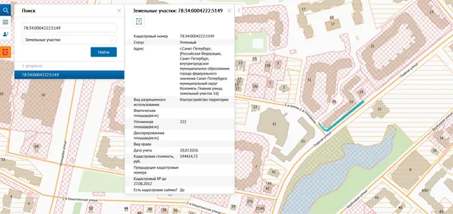 Аренда земельного участка для целей, не связанных со строительством: Российская Федерация, Санкт-Петербург, внутригородское муниципальное образование города федерального значения Санкт-Петербурга муниципальный округ Коломяги, Главная улица, земельный участок 16. Цель использования: для благоустройства территории без права возведения объектов недвижимости.