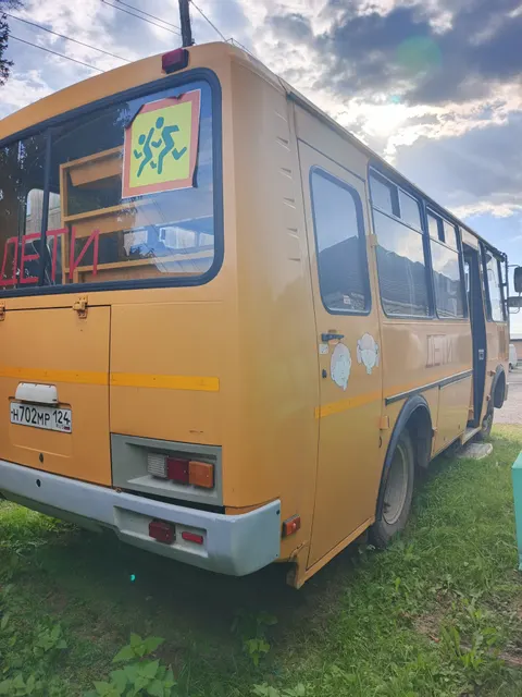 Автобус для перевозки детей, марка, модель ПАЗ-32053-70, идентификационный № Х1М3205ВХD0005342, год изготовления: 2013, категория D, модель, № двигателя 523420 D1007316, шасси № отсутствует, кузов № Х1М3205ВХD0005342, цвет желтый, государственный регистрационный знак H702МР124,   Установлены: блок СКЗИ тахографа «НКМ-2.11», 2023 года ввода в эксплуатацию; абонентский терминал Navtelecom Сигнал, 2022 года ввода в эксплуатацию