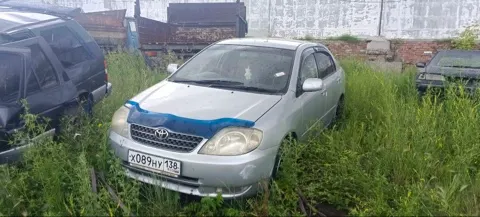 Автомобиль марки "Тойота Королла", гос номер Х089НУ 138, 2002 г.в.
