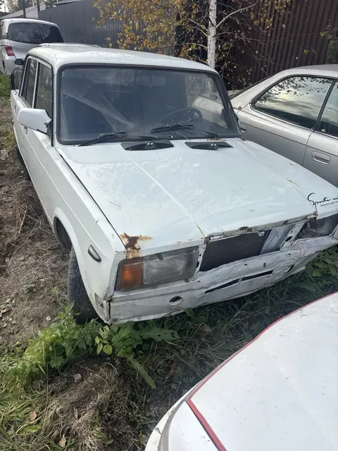 Автомобиль ВАЗ 2107, г/н В864СХ124 (отсутствует), 1995 г.в., VIN XTA210700T0939680, цвет белый, ПТС, СТС изъяты, ключи отсутствуют, комплектность и состояние  не проверялась данное  имущество обращено в доход государства. Находится в г. Железногорск