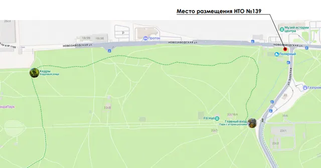 Нестационарный торговый объект «Павильон» по адресу:  г. Москва, ул. Б. Филевская, д. 22, стр. 16 территория ГАУК г. Москвы ПКиО «Фили» (НТО 139) специализация «Прокат», площадью 145,44 кв.м.