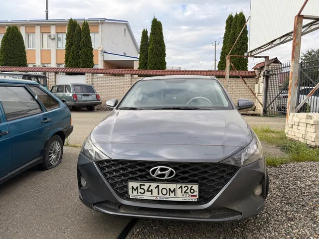 Легковой автомобиль Hyundai Solaris, 2021 г.в., г/н М541ОМ126, VIN Z94K241CBMR290963, адрес: Ставропольский край, Шпаковский район, г. Михайловск, ул. Вавилова, д. 51