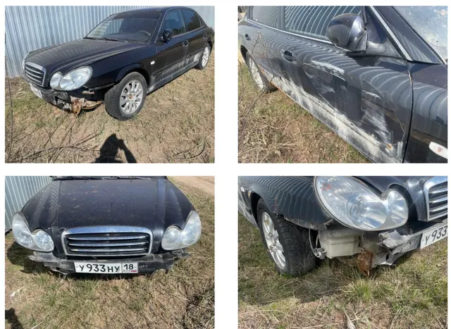 Легковой автомобиль Hyundai Sonata, 2005 года выпуска, государственный номер У933НУ18, идентификационный номер (VIN) X7MEM41BP5M010955, № двигателя 5183491, рабочий объём двигателя – 1997 куб. см, мощность двигателя 131 л.с., 96,32 кВт.