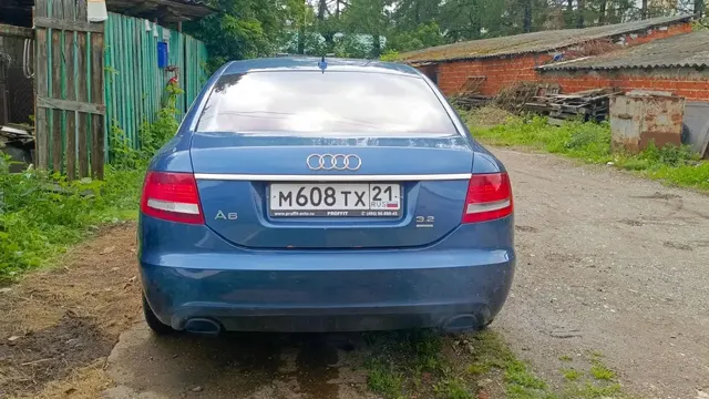 АМТС AUDI A6, 2007 г.в., г/н М608ТХ21, VIN WAUZZZ4F58N010891, синего цвета