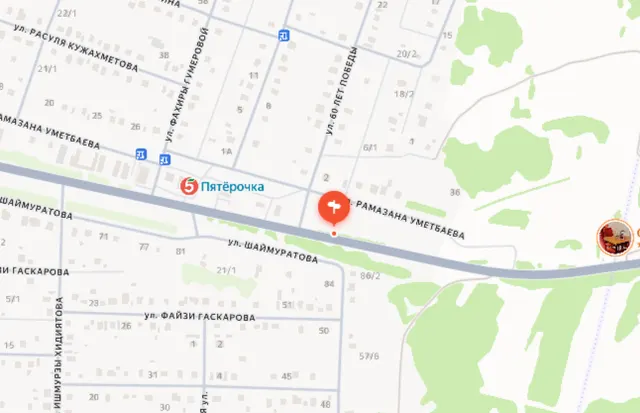 РФ, РБ, Абзелиловский район, СП Аскаровский сельсовет, а/д Аскарово-Давлетово-Аэропорт «Магнитогорск», на 0 км + 3 км + 500 м