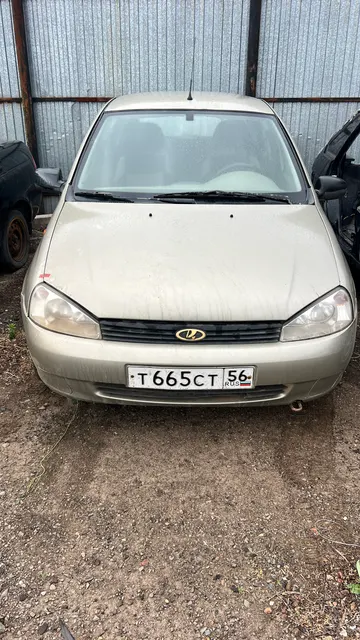 Автомобиль Лада Калина 111930, 2012 г/в, г/н Т 665СТ 56, VIN XTA111930C0207290, цвет серо-бежевый