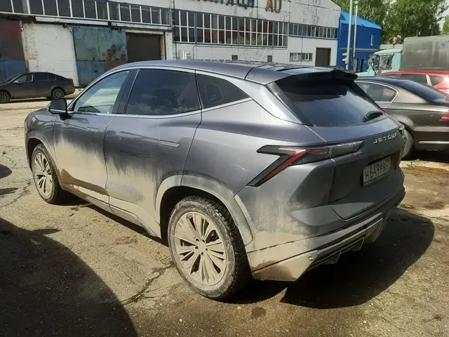 АМТС универсал JETOUR DASHING, 2023 г.в., г/н Н649РВ21, VIN HJRPBGFB9PB368911, серого цвета