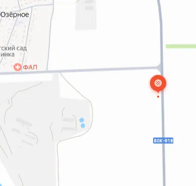 РФ, РБ, Абзелиловский район, СП Краснобашкирский сельсовет, в 70 м от перекрестка а/д Центральная усадьба «Красная Башкирия» - Озерное - Кусимовский Рудник, по направлению в с. Красная Башкирия