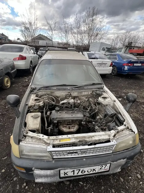 Автомобиль марки Toyota Corolla, К176ОК27 г/н, 2000 г.в., № кузова ЕЕ1020073866, цвет белый