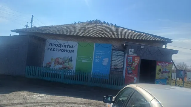 Нежилое здание - Магазин, расположенное по адресу: Челябинская область, Октябрьский район, п.Свободный, ул. 40 лет Победы, д.11а