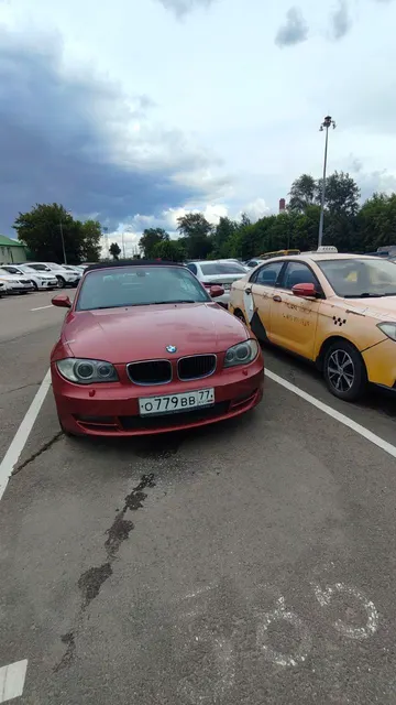 АМТС БМВ 125I, 2008гв, г/н O779BB77, цвет красный, VIN WBAUL91000VF71695