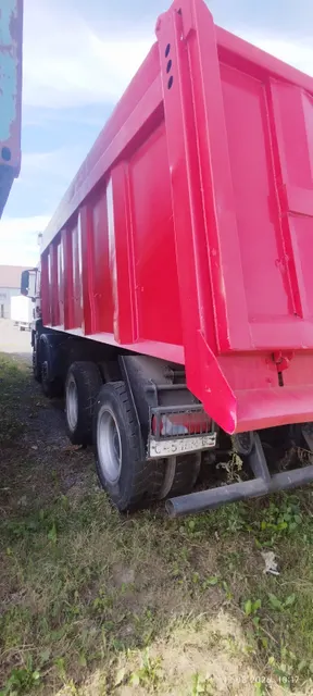 Грузовой самосвал, БЦМ-59 MAN TGS 41.390, 8x4, BB-WW, 2013 г.в., г/н С451ЕМ154, VIN: X3W65392AD0001166, красный цвет (арест, повтор)