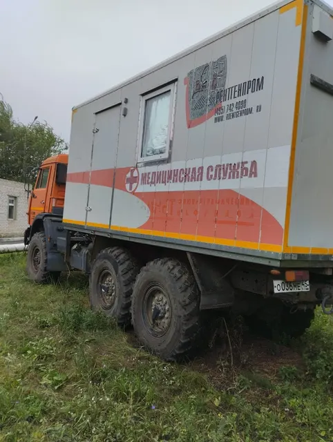 Спец медслужба 38581 INVARIANT (на шасси КАМАЗ), (VIN) X89385810A0BW1020, год выпуска 2010.