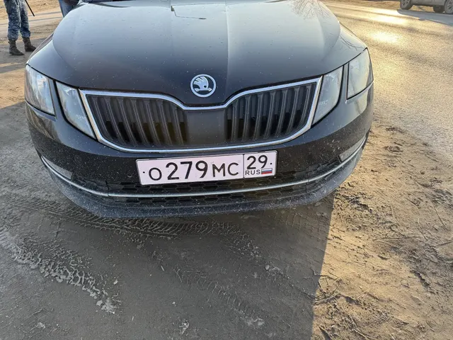 Транспортное средство Skoda Octavia, 2018 года выпуска, цвет - черный, VIN XW8AC4NE9KH016052, государственный номер О279MC29.