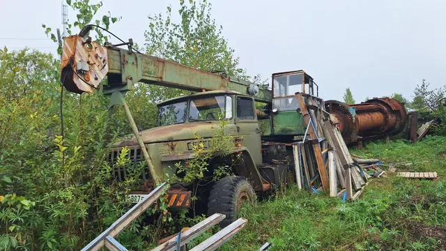Специальный автокран УРАЛ-4320