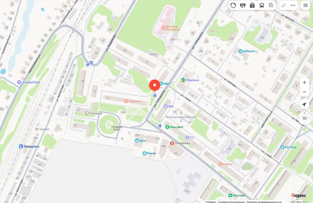 Лот №24 Право заключения договора на размещение нестационарного торгового объекта (павильон), расположенного по адресу: Нижегородская область, г.Балахна, ул.Горького, в районе д.№33