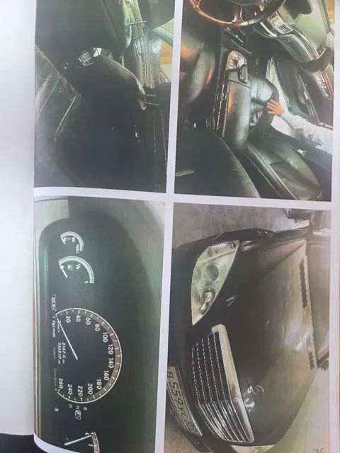 Автотранспортное средство марки МЕРСЕДЕС-БЕНЦ S500, 2005 года выпуска