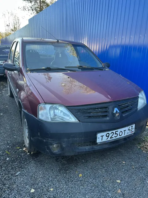 Транспортное средство RENAULT LOGAN (SB), 2008 г.в., г/н Т925ОТ43, рабочее состояние не проверялось (Уведомление №3293 К от 30.12.2025 г.)