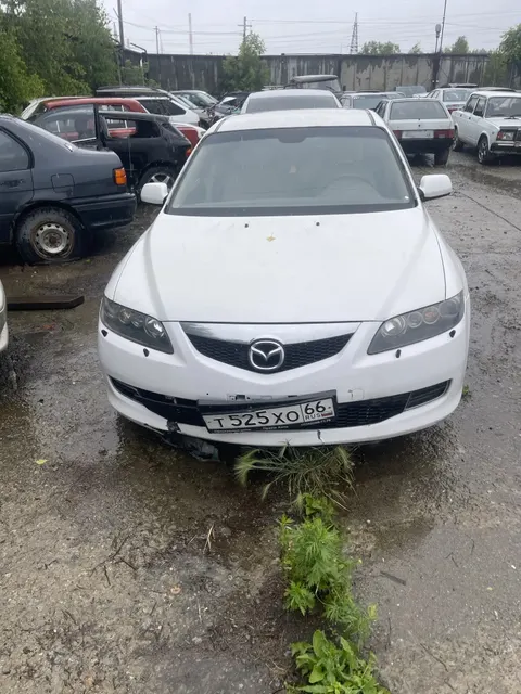Автомобиль «Мазда -6», г/н Т525ХО 66, белого цвета, 2005 г. в., VIN JMZGG12F661604786