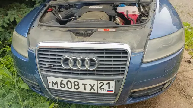 АМТС AUDI A6, 2007 г.в., г/н М608ТХ21, VIN WAUZZZ4F58N010891, синего цвета